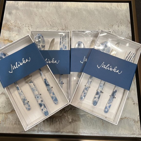 Juliska Dining Juliska Field Of Flowers 3pc Flatware 4four Sets